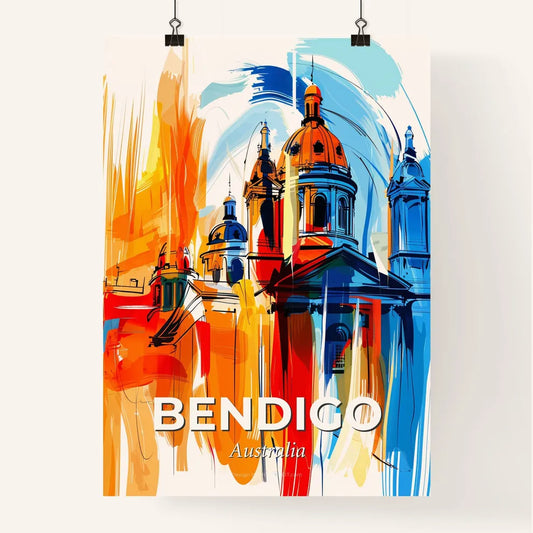 Vibrant Bendigo, Australia Poster