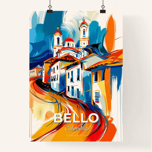 Vibrant Bello, Colombia Poster