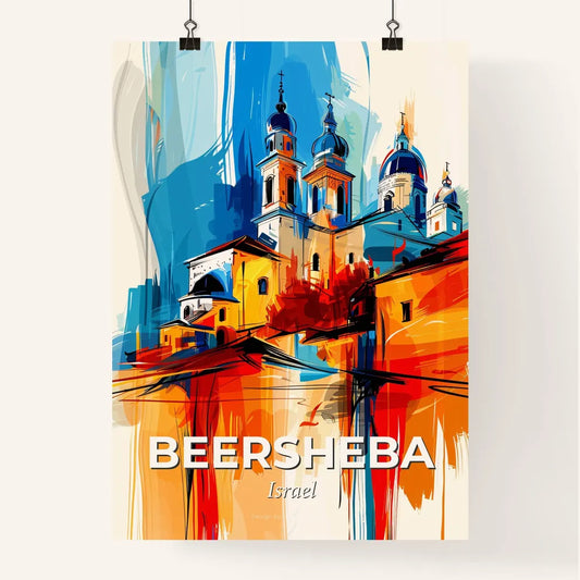 Vibrant Beersheba, Israel Poster