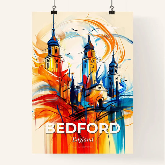 Vibrant Bedford, England Poster
