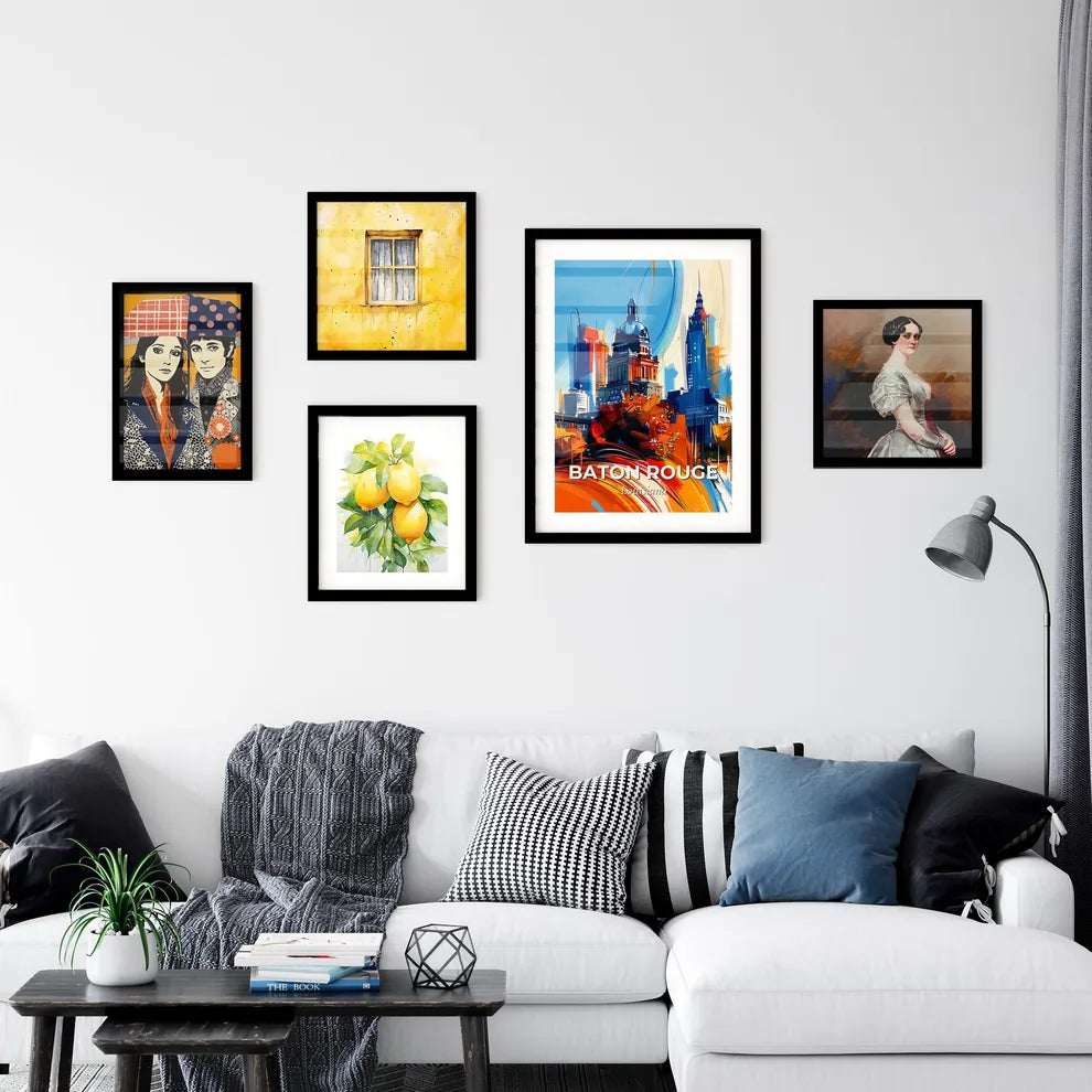 Vibrant Baton Rouge, Louisiana Wall Art Collection