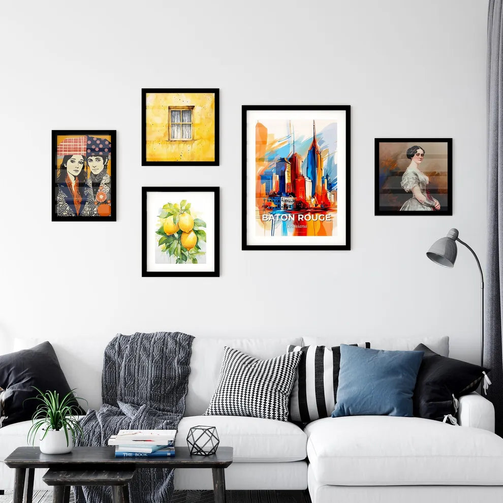 Vibrant Baton Rouge, Louisiana Wall Art Collection