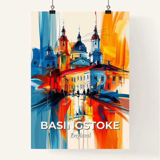 Vibrant Basingstoke, England Poster