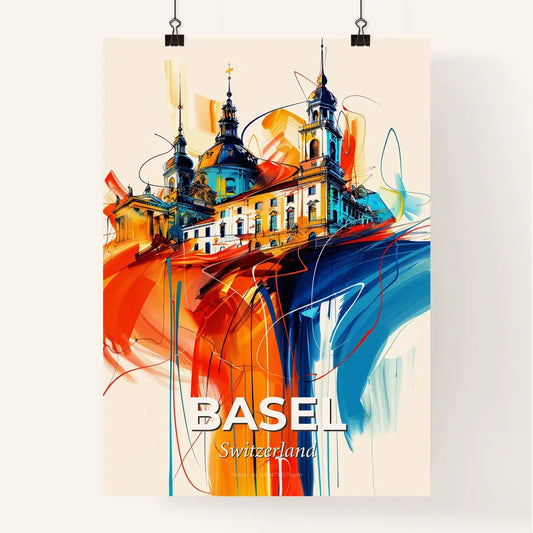 Vibrant Basel, Switzerland Poster