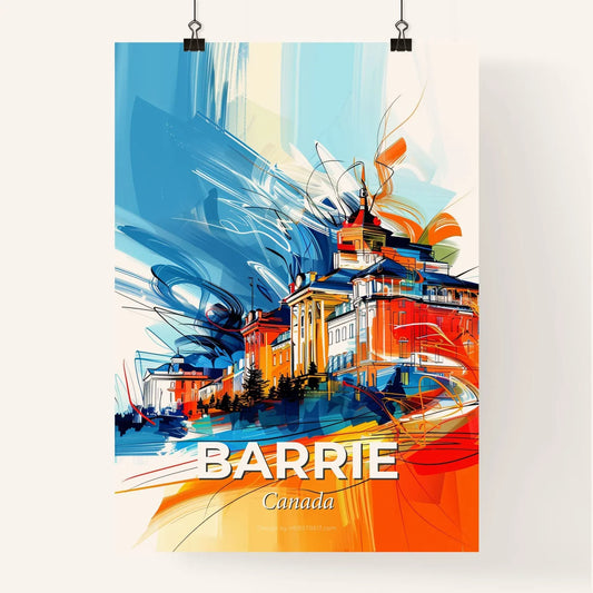 Vibrant Barrie, Canada Poster