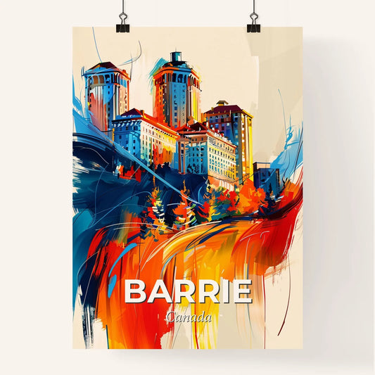 Vibrant Barrie, Canada Poster