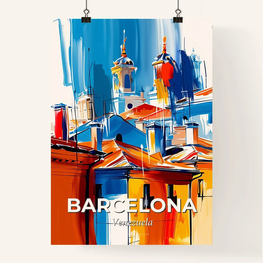 Vibrant Barcelona, Venezuela Poster