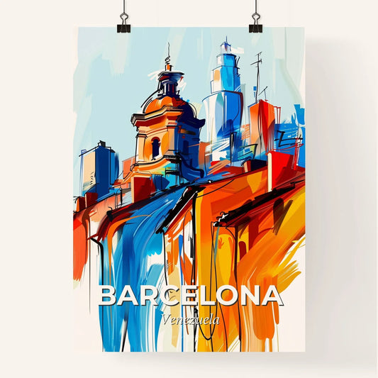 Vibrant Barcelona, Venezuela Poster