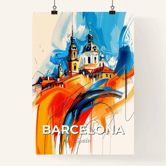 Vibrant Barcelona, Spain Poster
