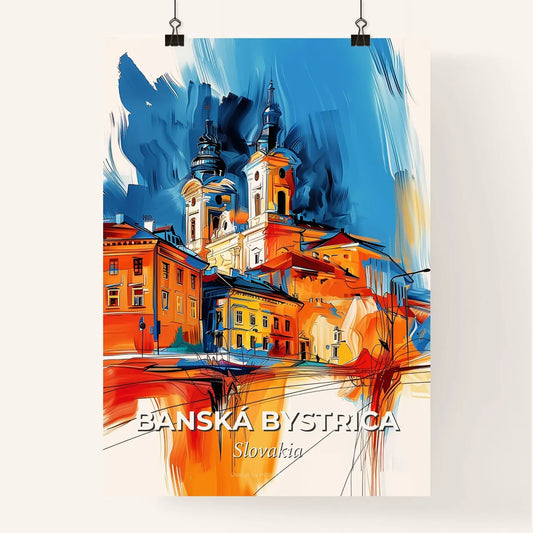 Vibrant Banská Bystrica, Slovakia Poster