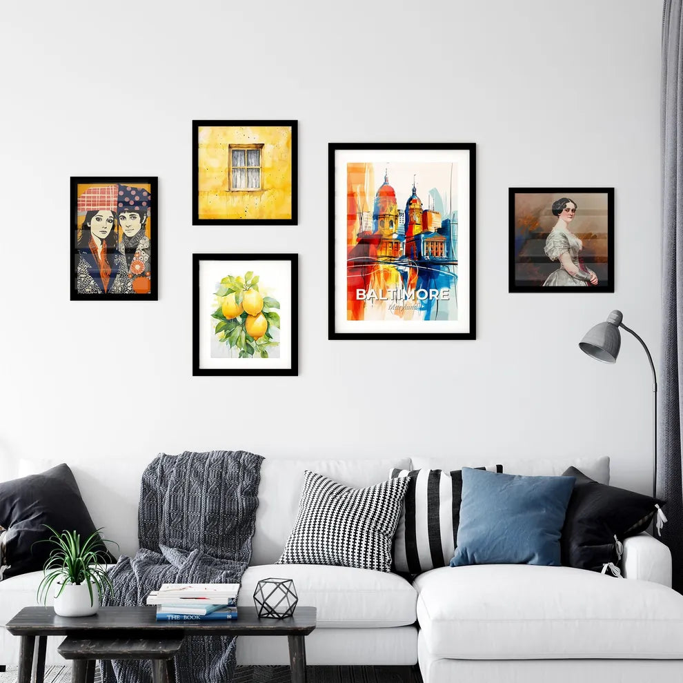 Vibrant Baltimore, Maryland Wall Art Collection