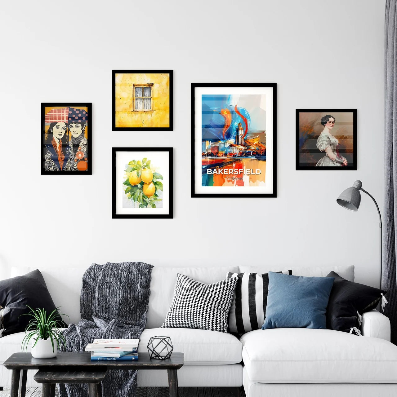 Vibrant Bakersfield, California Wall Art Collection