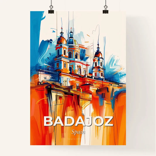 Vibrant Badajoz, Spain Poster