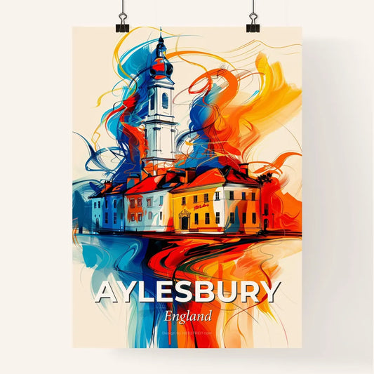 Vibrant Aylesbury, England Poster