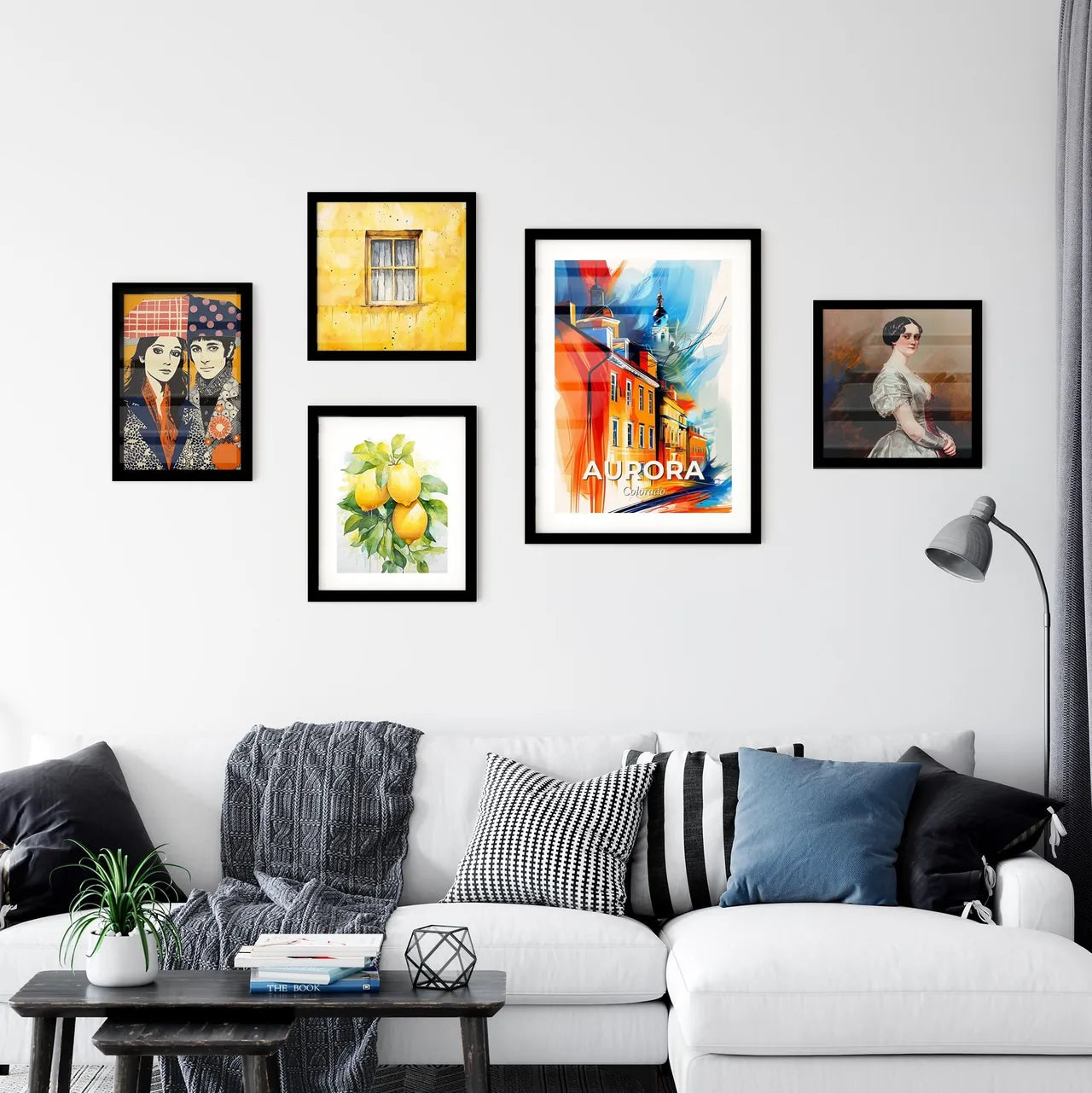 Vibrant Aurora, Colorado Wall Art Collection