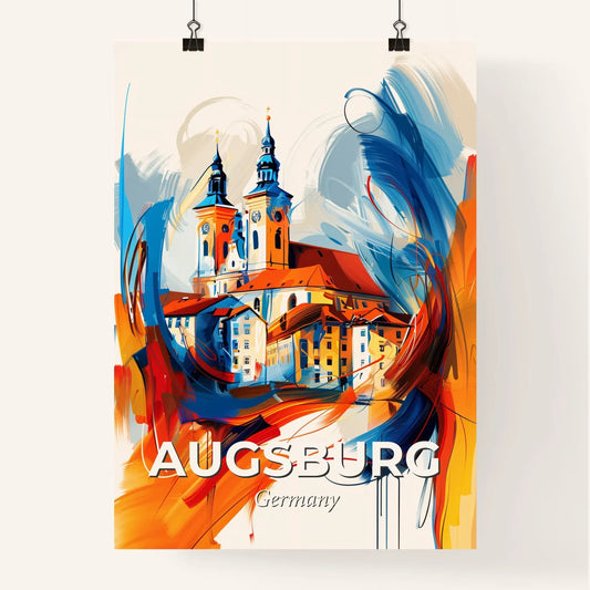 Vibrant Augsburg, Germany Poster