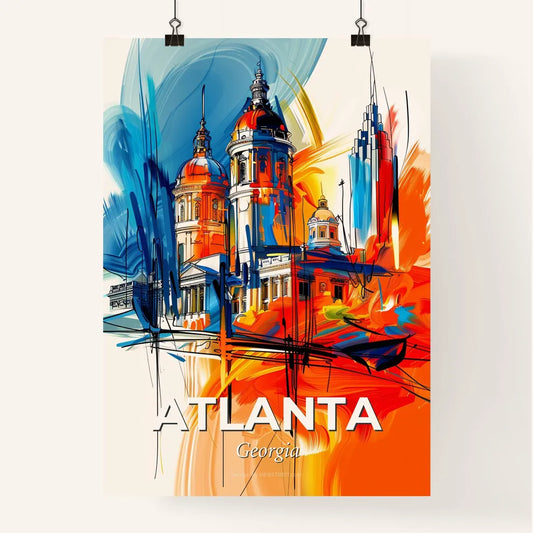 Vibrant Atlanta, Georgia Poster