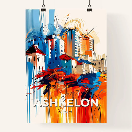 Vibrant Ashkelon, Israel Poster