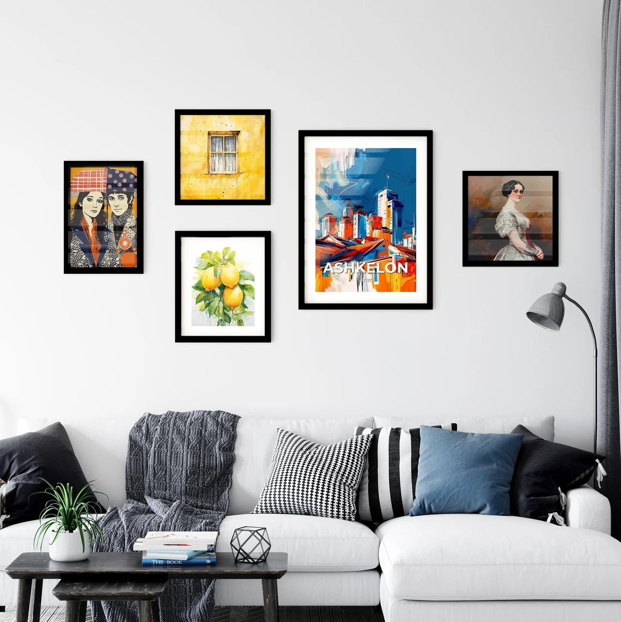 Vibrant Ashkelon, Israel Wall Art Collection