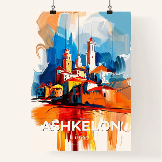 Vibrant Ashkelon, Israel Poster