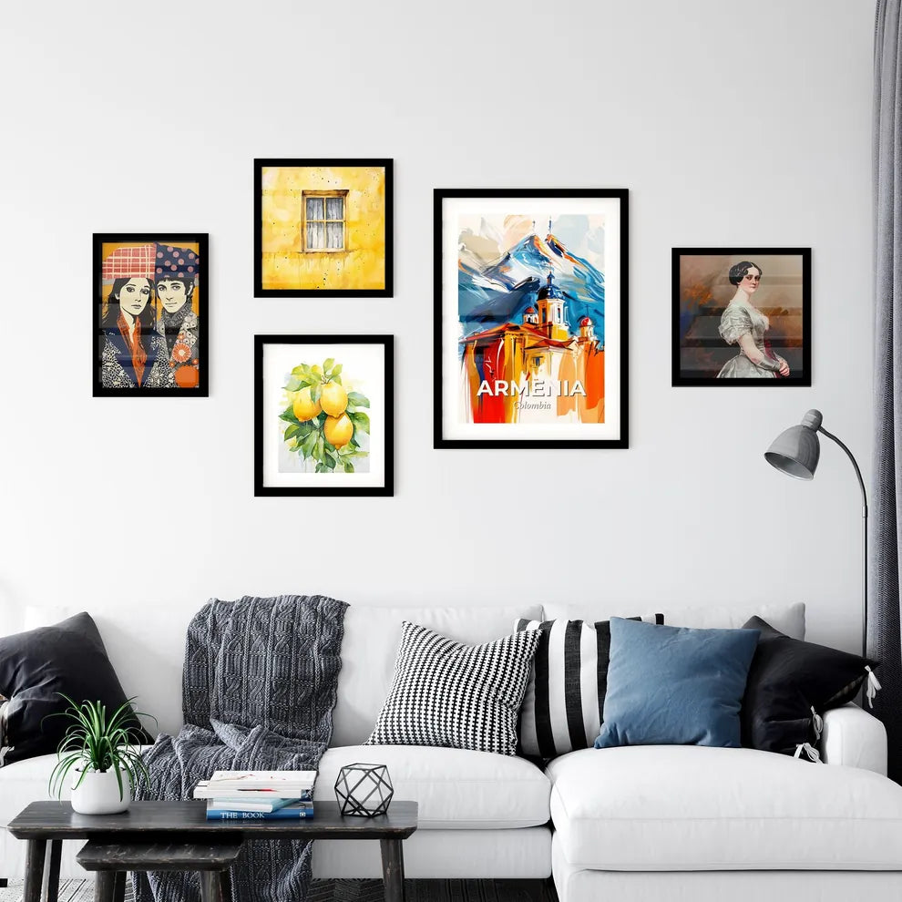 Vibrant Armenia, Colombia Wall Art Collection