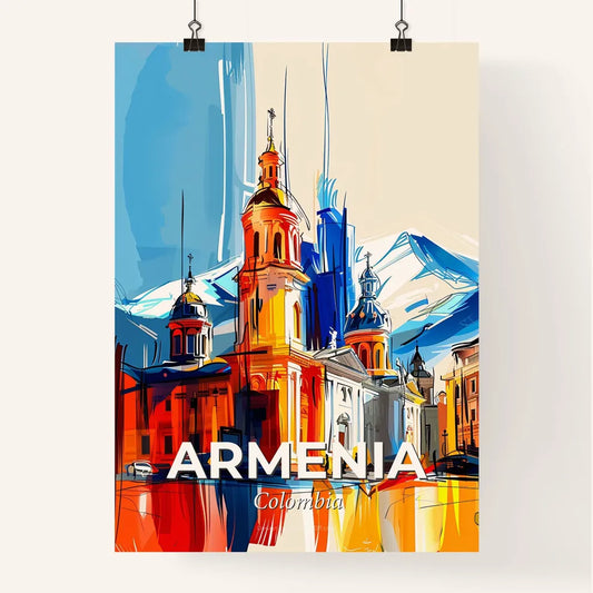 Vibrant Armenia, Colombia Poster
