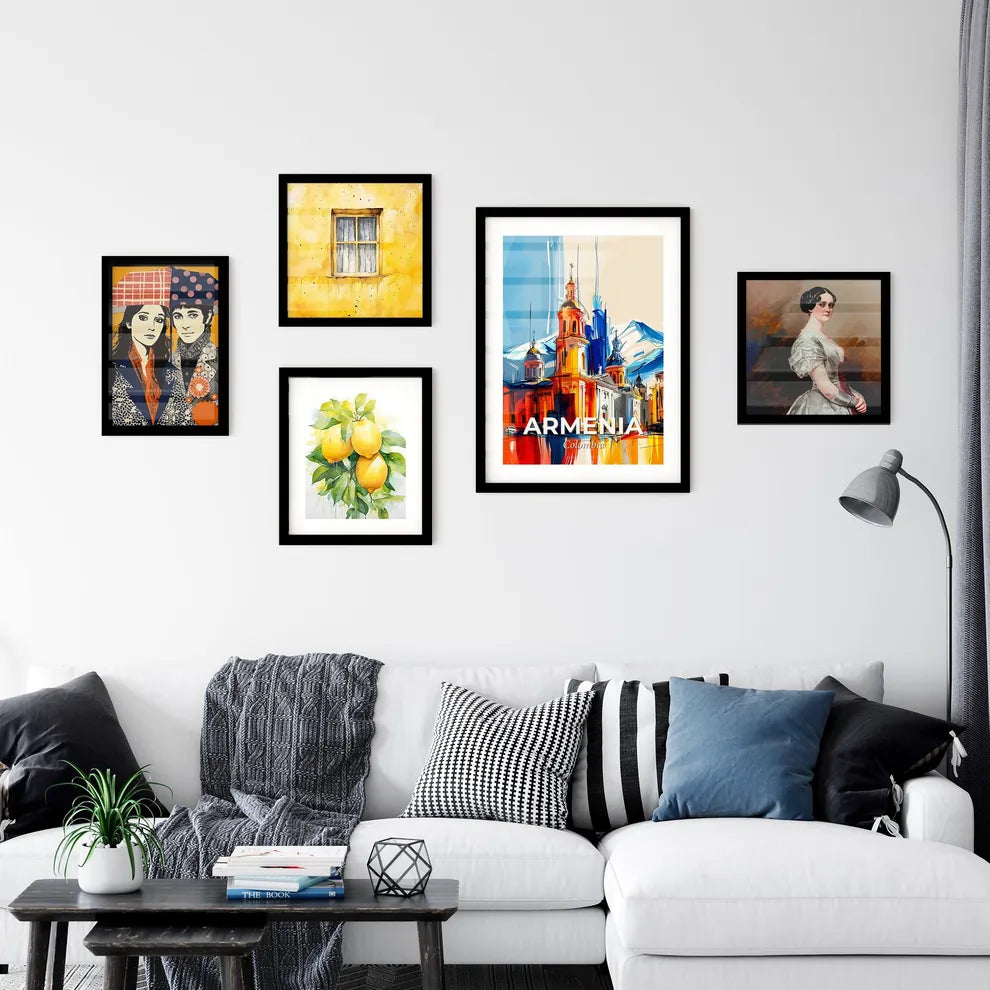 Vibrant Armenia, Colombia Wall Art Collection