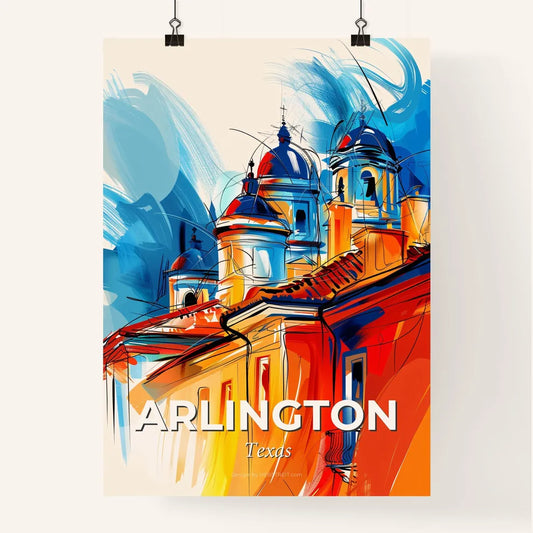 Vibrant Arlington, Texas Poster