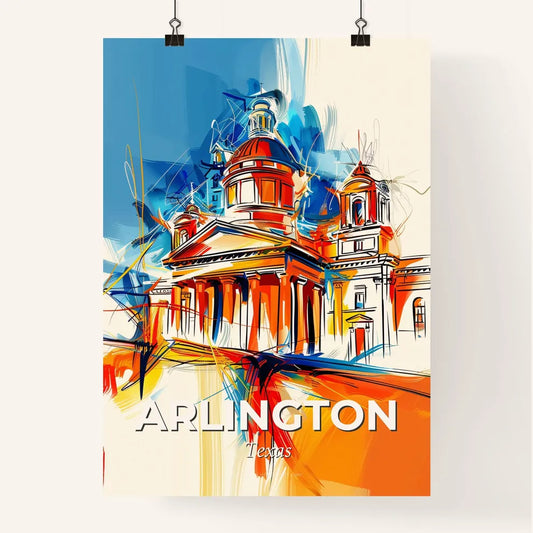 Vibrant Arlington, Texas Poster