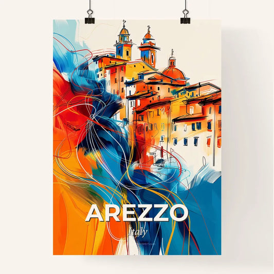 Vibrant Arezzo, Italy Poster
