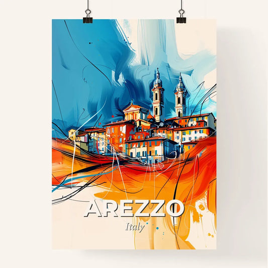 Vibrant Arezzo, Italy Poster