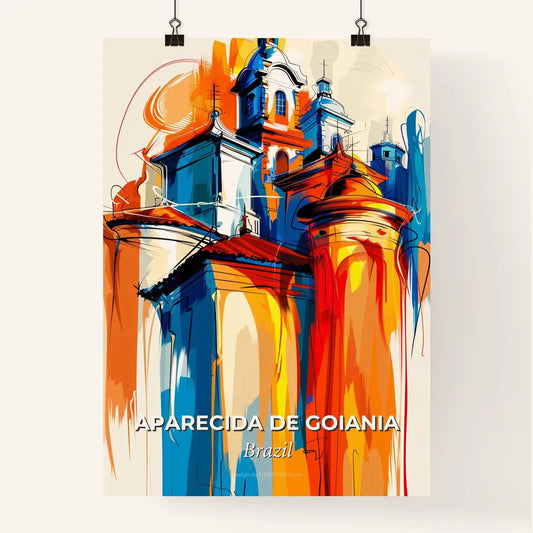 Vibrant Aparecida De Goiania, Brazil Poster