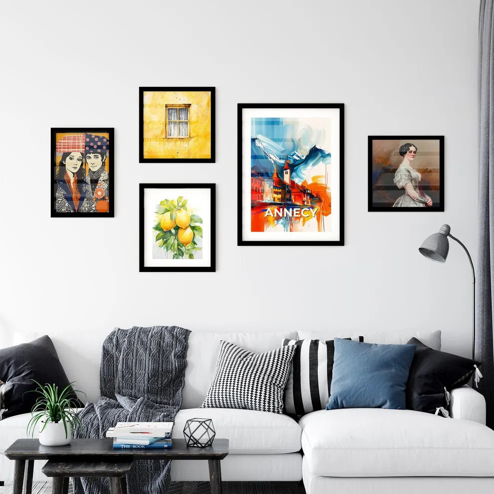 Vibrant Annecy, France Wall Art Collection