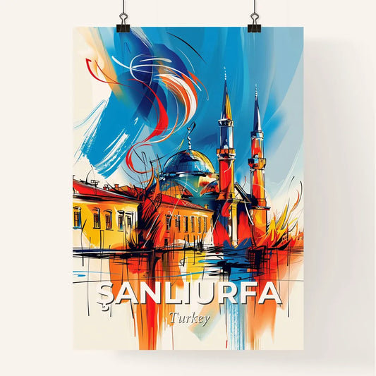 Vibrant Şanliurfa, Turkey Poster