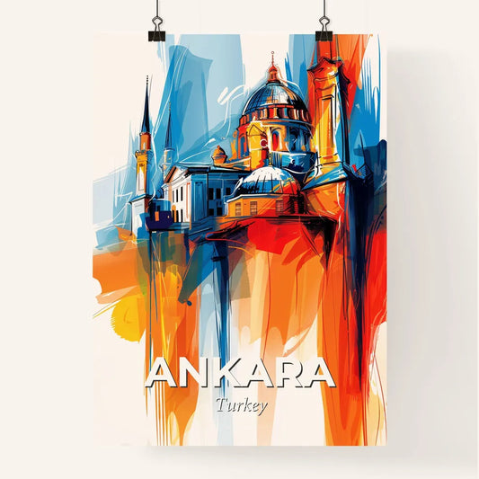 Vibrant Ankara, Turkey Poster