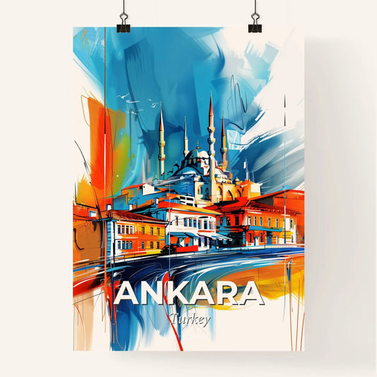 Vibrant Ankara, Turkey Poster