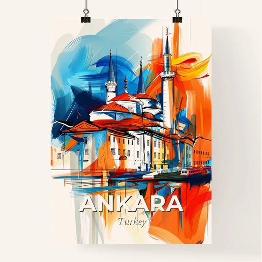 Vibrant Ankara, Turkey Poster