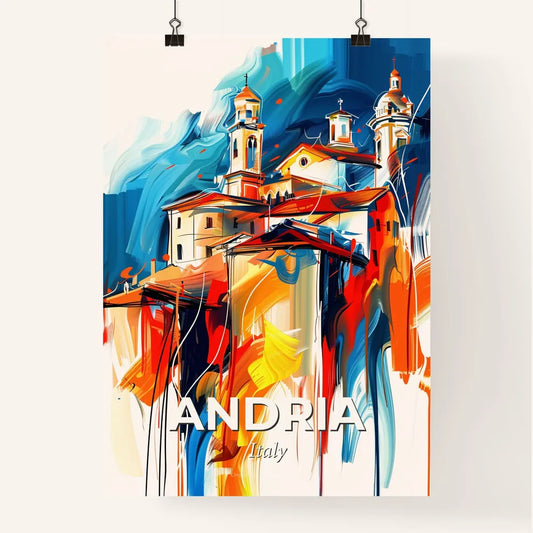 Vibrant Andria, Italy Poster