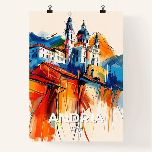Vibrant Andria, Italy Poster