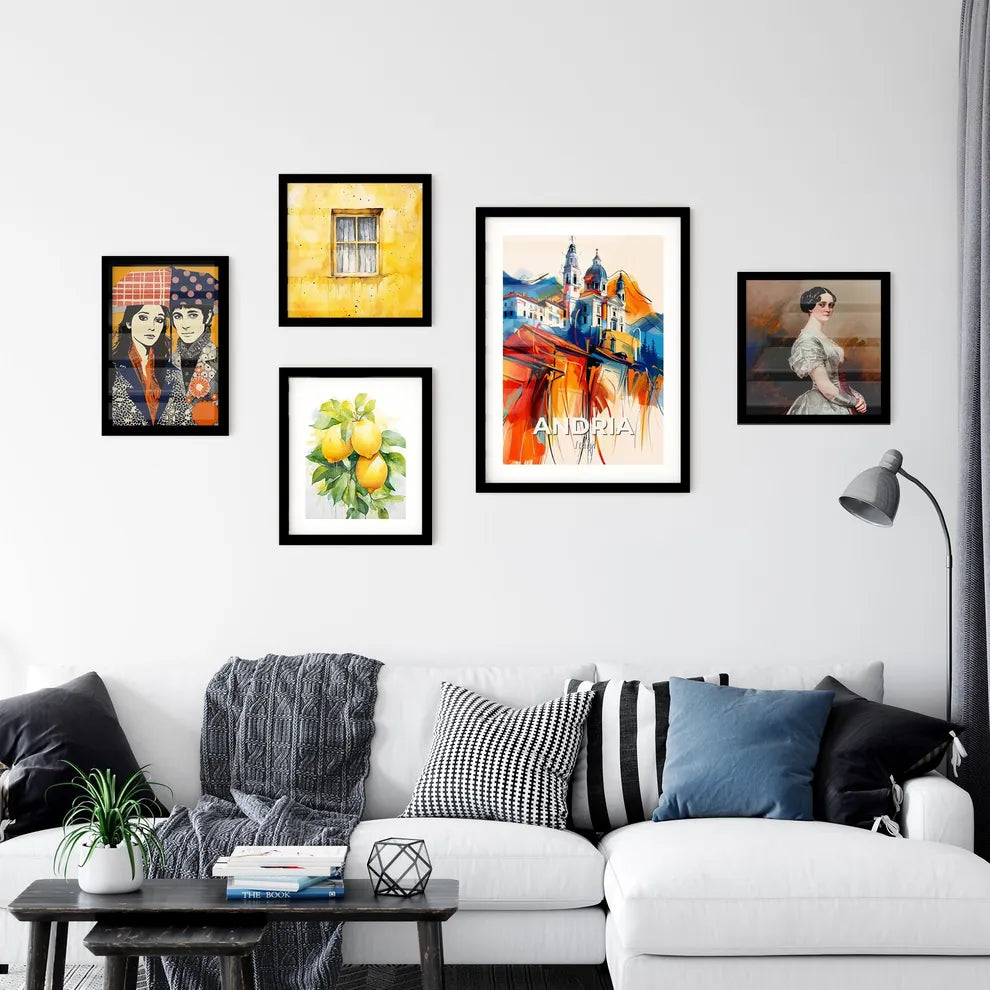 Vibrant Andria, Italy Wall Art Collection