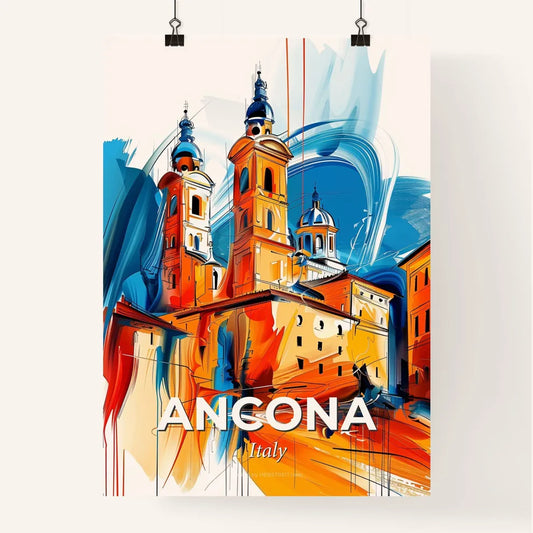 Vibrant Ancona, Italy Poster