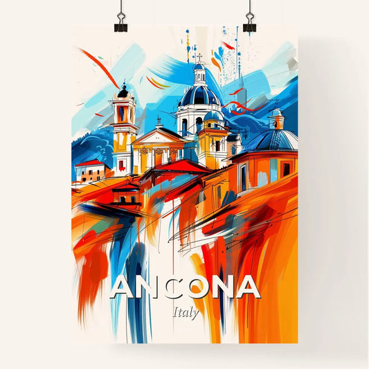 Vibrant Ancona, Italy Poster
