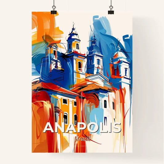 Vibrant Anapolis, Brazil Poster