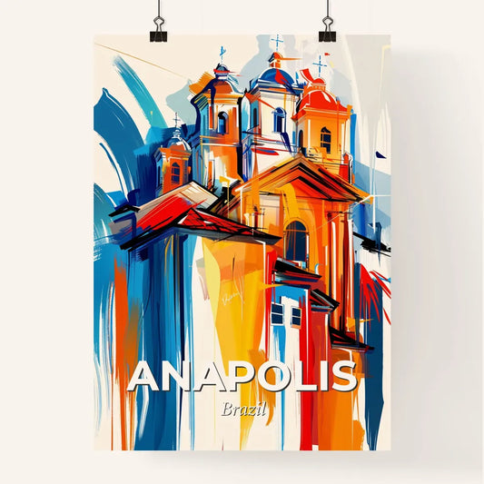 Vibrant Anapolis, Brazil Poster