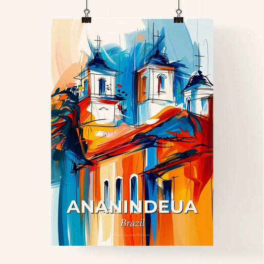 Vibrant Ananindeua, Brazil Poster