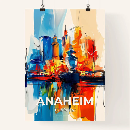 Vibrant Anaheim, California Poster