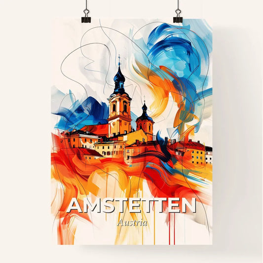 Vibrant Amstetten, Austria Poster