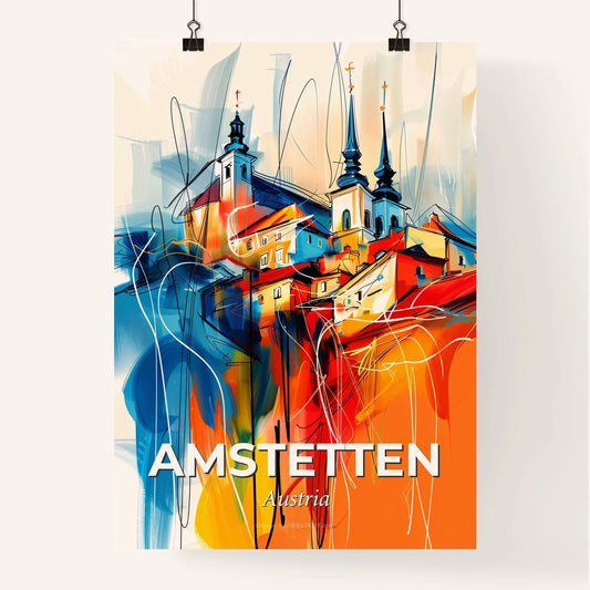 Vibrant Amstetten, Austria Poster