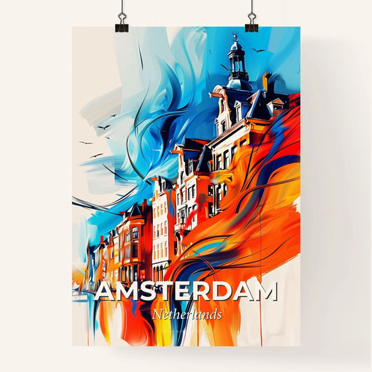 Vibrant Amsterdam, Netherlands Poster