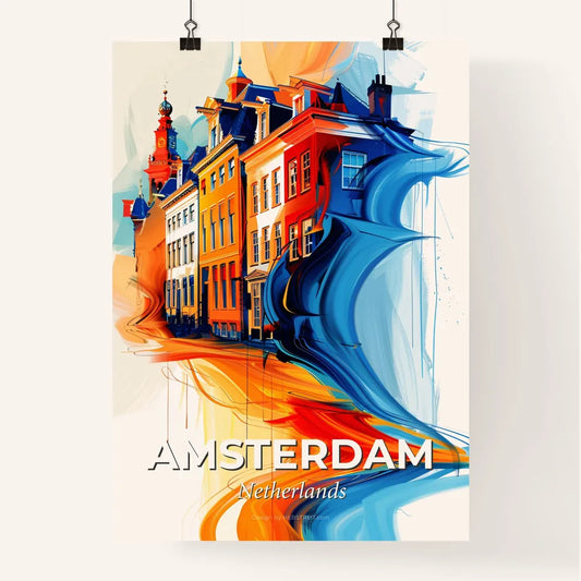 Vibrant Amsterdam, Netherlands Poster